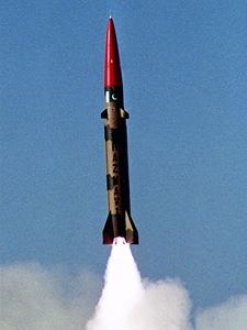 Raketa - ilustrační foto.