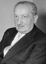 Profesor Martin Heidegger